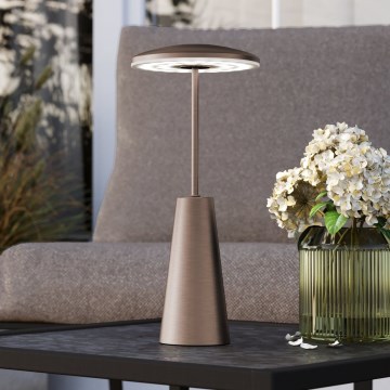 Eglo - LED Himmennettävä kosketus ulko lamppu LED/2,8W/5V 2400K/3000K/4000K 5200 mAh IP54 beige