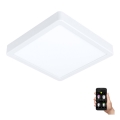 Eglo - LED-himmennettävä kylpyhuoneen kattovalaisin LED/16,5W/230V 2700-6500K IP44 ZigBee 21x21 cm