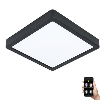 Eglo - LED himmennettävä kylpyhuoneen kattovalaisin LED/16,5W/230V IP44 ZigBee 21x21 cm