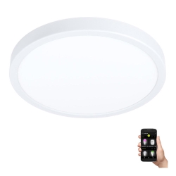 Eglo - LED Himmennettävä kylpyhuoneen kattovalo LED/19,5W/230V 2700-6500K IP44 ZigBee