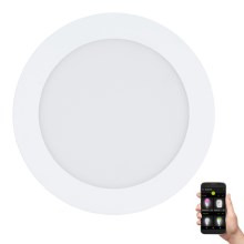 Eglo - LED Himmennettävä kylpyhuoneen upotettava valo LED/10,5W/230V IP44 ZigBee
