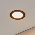 Eglo - LED Himmennettävä kylpyhuoneen upotettu valo LED/5,4W/230V IP44 ZigBee