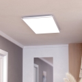 Eglo - LED himmennettävä pinta-asennettava paneeli LED/35,5W/230V 2700-6500K 120x60 cm valkoinen + kaukosäädin