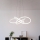 Eglo - LED himmennettävä riippuvalaisin vaijerilla LED/48,7W/230V 2200-6500K valkoinen + kaukosäädin