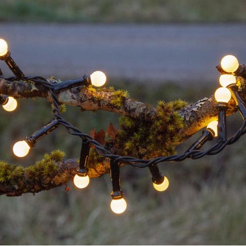 Eglo - LED-jouluketju ulkokäyttöön 300xLED/8 toimintoa 11m IP44 lämmin valkoinen