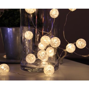 Eglo - LED-jouluvalosarja 15xLED/3xAA 1,4m