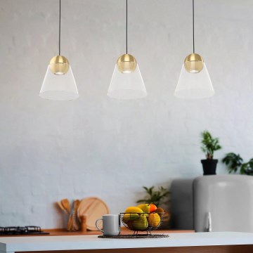 Eglo - LED-kattokruunu johdossa 3xGU10/4,5W/230V