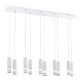Eglo - LED-kattokruunu narussa 10xGU10 / 5W / 230V valkoinen