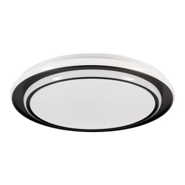 Eglo - LED-kattovalaisin 36 W/230 V, 2700/4000/6500 K, halkaisija 49 cm, musta