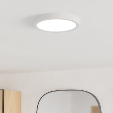 Eglo - LED-kattovalaisin kylpyhuoneeseen LED / 11,5 W / 230 V, 2700 / 4000 / 6500 K, halkaisija 21,1 cm, IP44, valkoinen