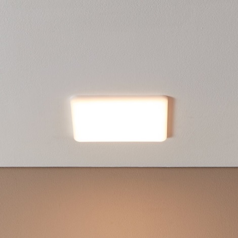 Eglo - LED-kattovalaisin kylpyhuoneeseen LED/11,5W/230V 15,5x15,5 cm IP65