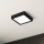 Eglo - LED-kattovalaisin kylpyhuoneeseen LED/11W/230V IP44 musta