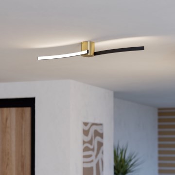 Eglo - LED-kattovalaisin LED/12W/230V 4000K musta