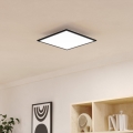 Eglo - LED-kattovalaisin LED/18,8W/230V 2700/4000/6500K 40x40 cm musta