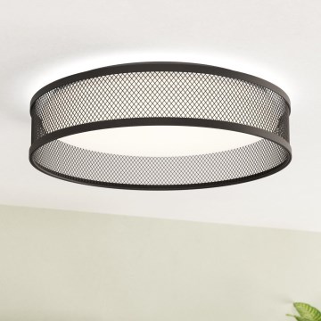Eglo - LED-kattovalaisin LED/20W/230V musta