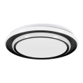 Eglo - LED-kattovalaisin LED/24W/230V 2700/4000/6500K halkaisija 40 cm musta