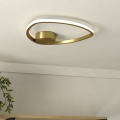 Eglo - LED-kattovalaisin LED/9,7W/230V Ø 37,5 cm kultainen