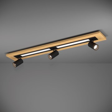 Eglo - LED-kohdevalaisin 2xLED / 12W / 230V + 3xGU10 / 4,5W