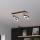Eglo - LED-kohdevalaisin 2xLED/4,2W/230V musta/ruskea