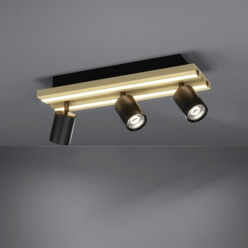 Eglo - LED-kohdevalaisin 3xLED/2,2W/230V + 2xLED/1,2W + 2xLED/2W beige/musta