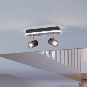 Eglo - LED-kohdevalaisin LED/12W/230V ruskea/musta