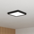 Eglo - LED kylpyhuoneen kattovalaisin LED/10,5W/230V 2700/4000/6500K 22x22 cm IP44 musta