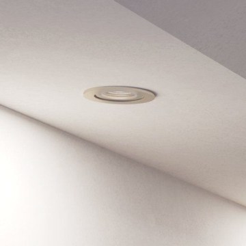 Eglo - LED-kylpyhuoneen upotettava kohdevalaisin 1xGU10/4,5W/230V IP44 mattakromi