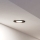 Eglo - LED-kylpyhuoneen upotettava kohdevalaisin 1xGU10/4,5W/230V IP44 musta