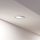Eglo - LED-kylpyhuoneen upotettava kohdevalaisin 1xGU10/4,5W/230V IP44 valkoinen
