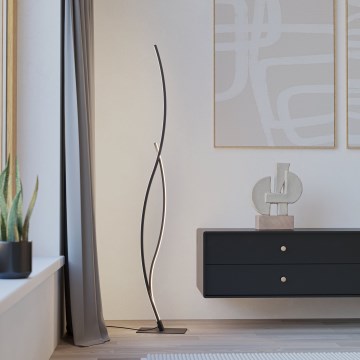 Eglo - LED-lattiavalaisin LED/20W/230V 4000K musta