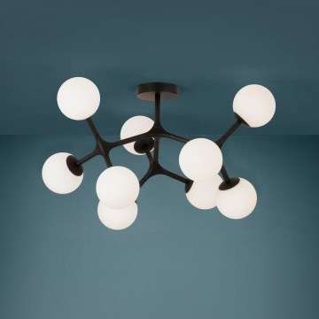 Eglo - LED-pinta-asennettava kattokruunu 9xG9 / 3W / 230V