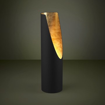 Eglo - LED-pöytävalaisin 1xGU10/4,7W/230V musta/kulta