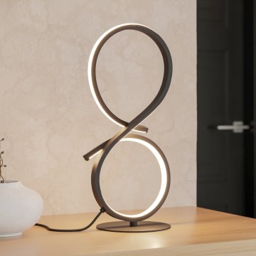 Eglo - LED-pöytävalaisin LED/11,4W/230V 3000K musta