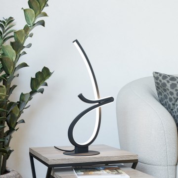 Eglo - LED-pöytävalaisin LED/12W/230V 2700/4000/6500K musta