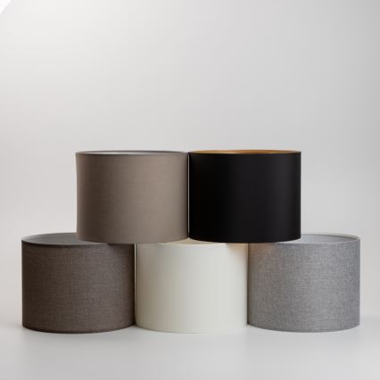 Eglo - LED-pöytävalaisin TUNJA 1xE27/60W/230V 38,5 cm mattakromi/taupe