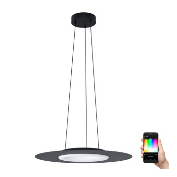 Eglo - LED RGB himmennettävä kattovalaisin köydellä COMPO ROSSO-C LED/16W/230V