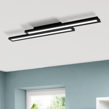 Eglo - LED RGB himmennettävä kattovalaisin SALITERAS-C 2xLED/10W/230V