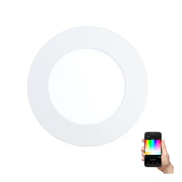 Eglo - LED RGB Himmennettävä riippuva kattovalaisin FUEVA-C LED/5,4W/230V