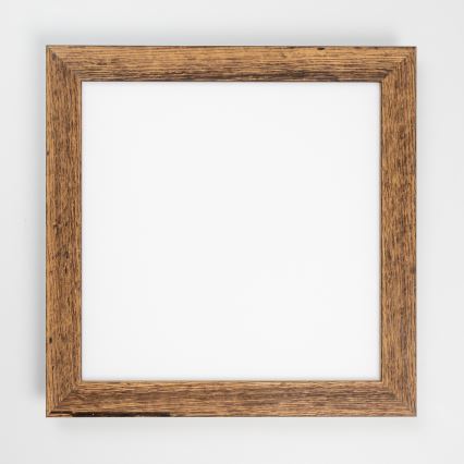 Eglo - LED RGB himmennettävä pinta-asennettava paneeli SALOBRENA-C WOOD LED/24W/230V 2700-6500K 49,5x49,5 cm ruskea + kaukosäädin