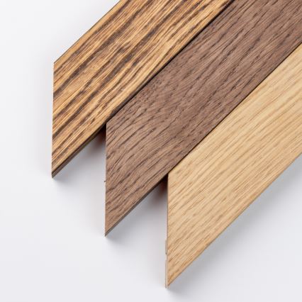 Eglo - LED RGB himmennettävä pinta-asennettava paneeli SALOBRENA-C WOOD LED/30,5W/230V 2700-6500K 64x64 cm tummanruskea + kaukosäädin