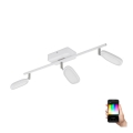 Eglo - LED RGB Kohdevalaisin PALOMBARE-C 3xLED/5W/230V