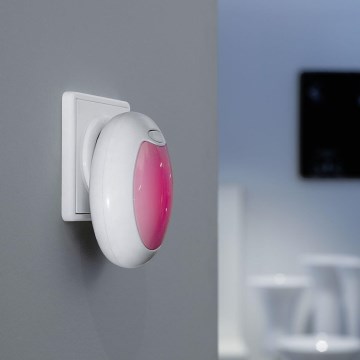 Eglo - LED RGB Pistokkeeseen kytkettävä valaisin 3xLED/0,6W/230V