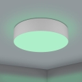 Eglo - LED RGBW Himmennettävä kattovalo LED/35W/230V 2700-6500K harmaa