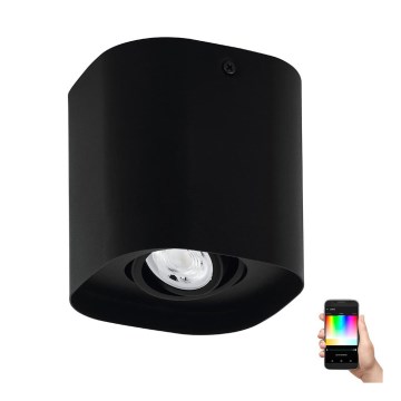 Eglo - LED RGBW himmennettävä kohdevalaisin 1xGU10/5W/230V ZigBee