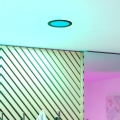 Eglo - LED RGBW himmennettävä kylpyhuoneen alasvalaisin LED/9,5W/230V 2700–6500K halkaisija 16,8 cm IP44 musta
