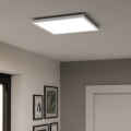 Eglo - LED RGBW himmennettävä kylpyhuoneen kattovalaisin LED/17,6W/230V 2700-6500K 39x39 cm IP44 valkoinen ZigBee
