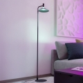 Eglo - LED RGBW himmennettävä lattiavalaisin LED/7,5W/230V 2700-6500K musta