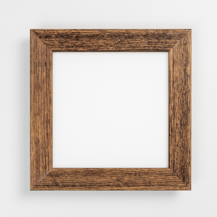 Eglo - LED RGBW Himmennettävä pinta-asennettava paneeli SALOBRENA-C WOOD LED/16W/230V 2700-6500K 34x34 cm ruskea + kaukosäädin