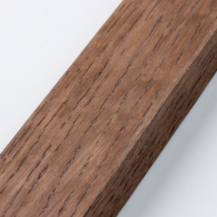 Eglo - LED RGBW himmennettävä pinta-asennettava paneeli SALOBRENA-C WOOD LED/16W/230V 2700-6500K 34x34 cm tummanruskea + kaukosäädin