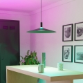 Eglo - LED RGBW himmennettävä riippuvalaisin vaijerilla LED/15,5W/230V 2700-6500K musta
